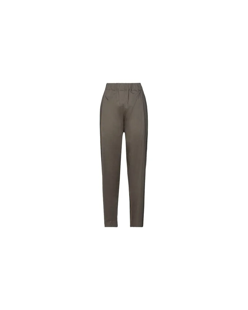 Laneus HOSEN & RÖCKE - Hosenauf YOOX.COM Militärgrün