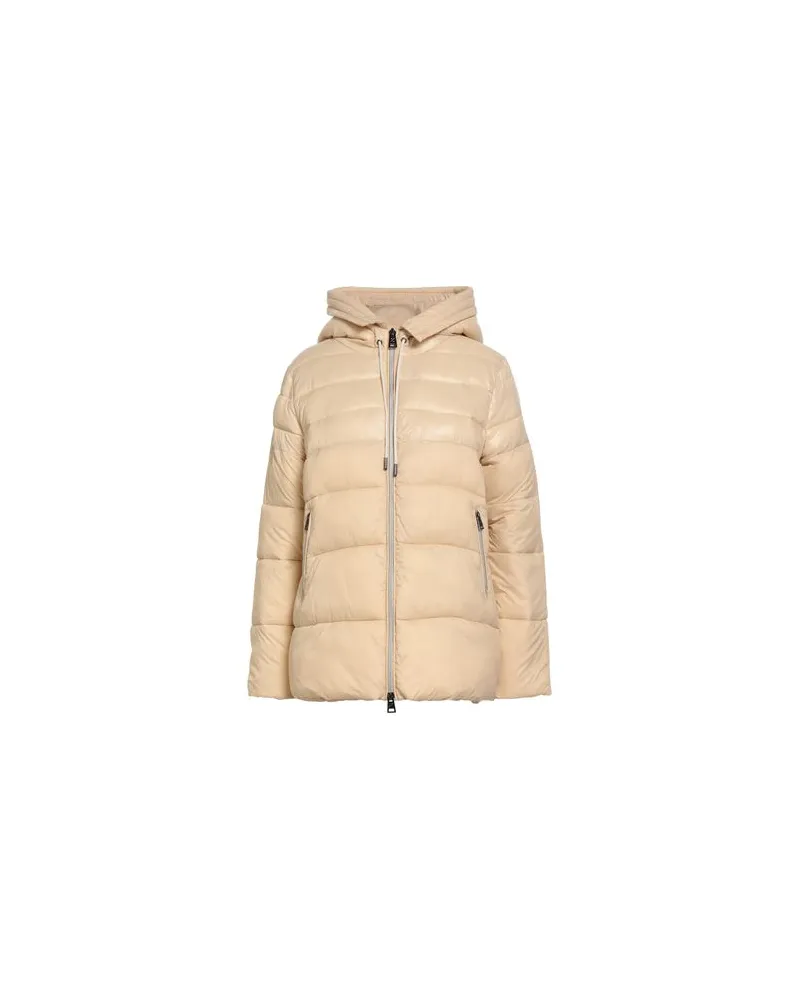 CAFèNOIR  JEANS - JACKEN & MÄNTEL - Pufferjacken & Daunenjackenauf YOOX.COM Sand