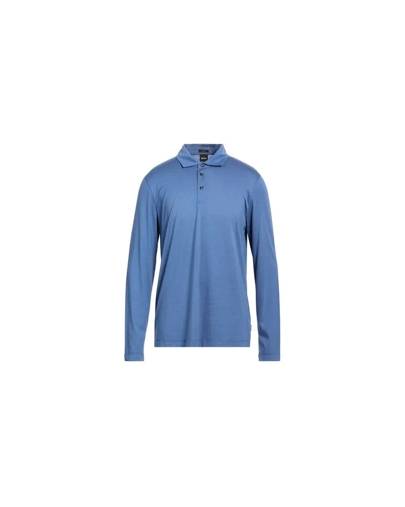 HUGO BOSS TOPS - Poloshirtsauf YOOX.COM Taubenblau