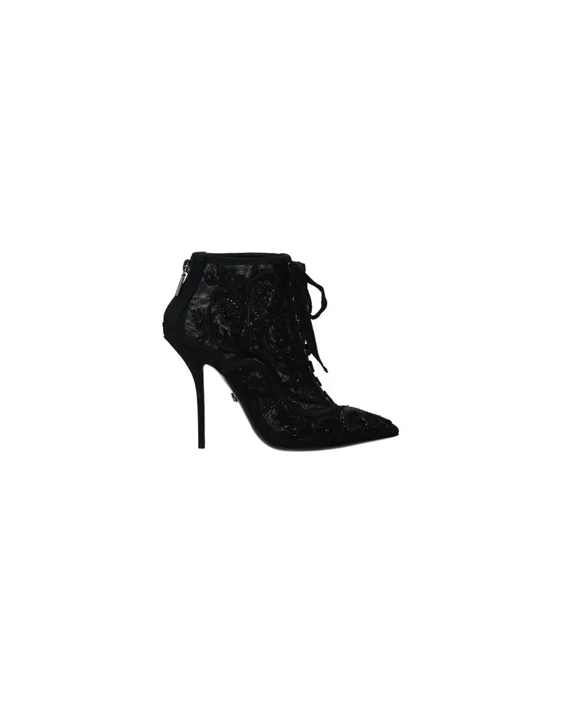 Dolce & Gabbana SCHUHE - Stiefelettenauf YOOX.COM Schwarz