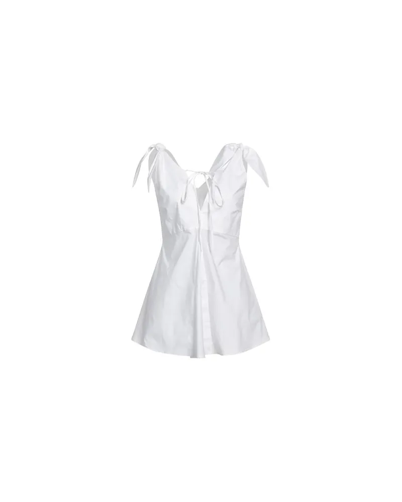 Erika Cavallini TOPS - Topsauf YOOX.COM Weiß