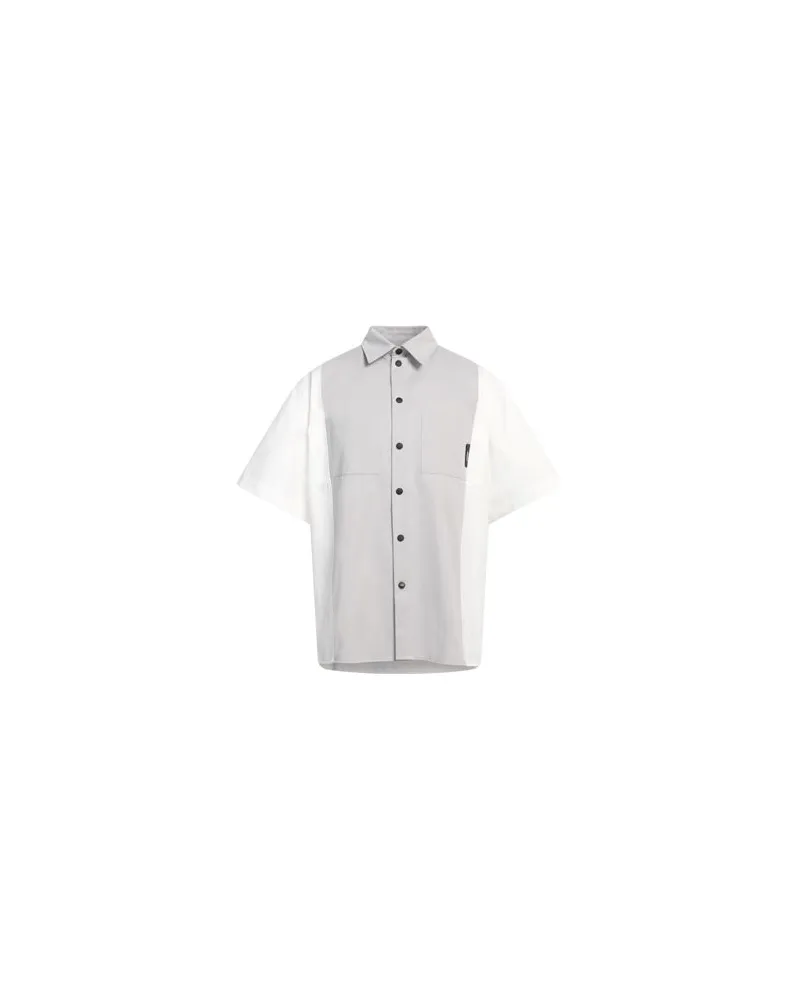 MSGM TOPS - Hemdenauf YOOX.COM Hellgrau