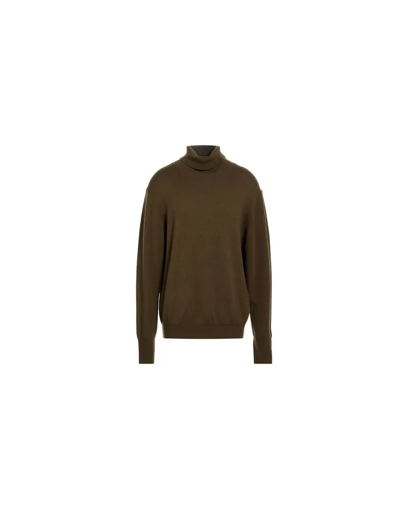 ASPESI STRICKWAREN - Rollkragenpulloverauf YOOX.COM Dunkelgrün