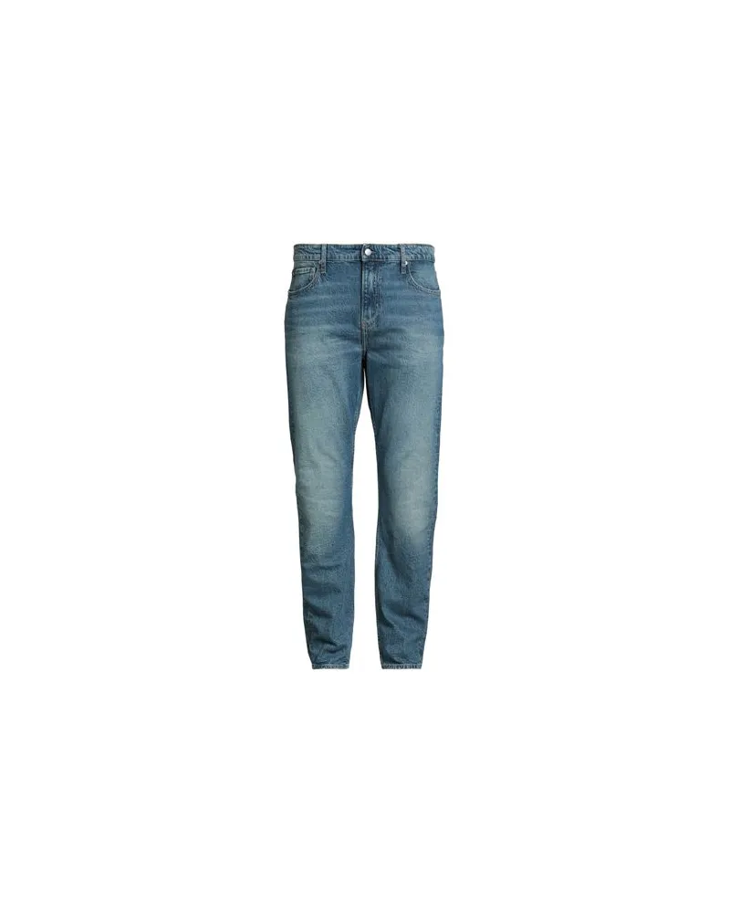 Calvin Klein HOSEN & RÖCKE - Jeanshosenauf YOOX.COM Blau