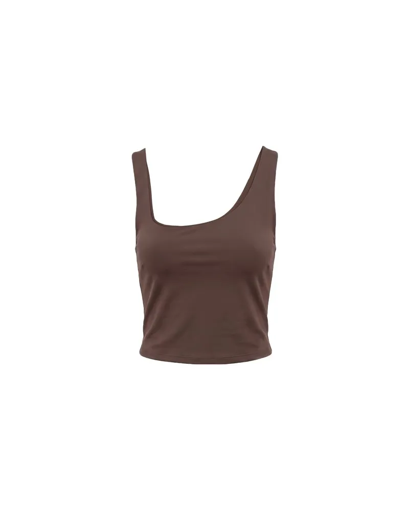 Patrizia Pepe TOPS - Topsauf YOOX.COM Schokobraun
