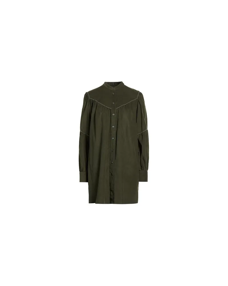 Tintoria Mattei KLEIDER - Mini-Kleiderauf YOOX.COM Militärgrün