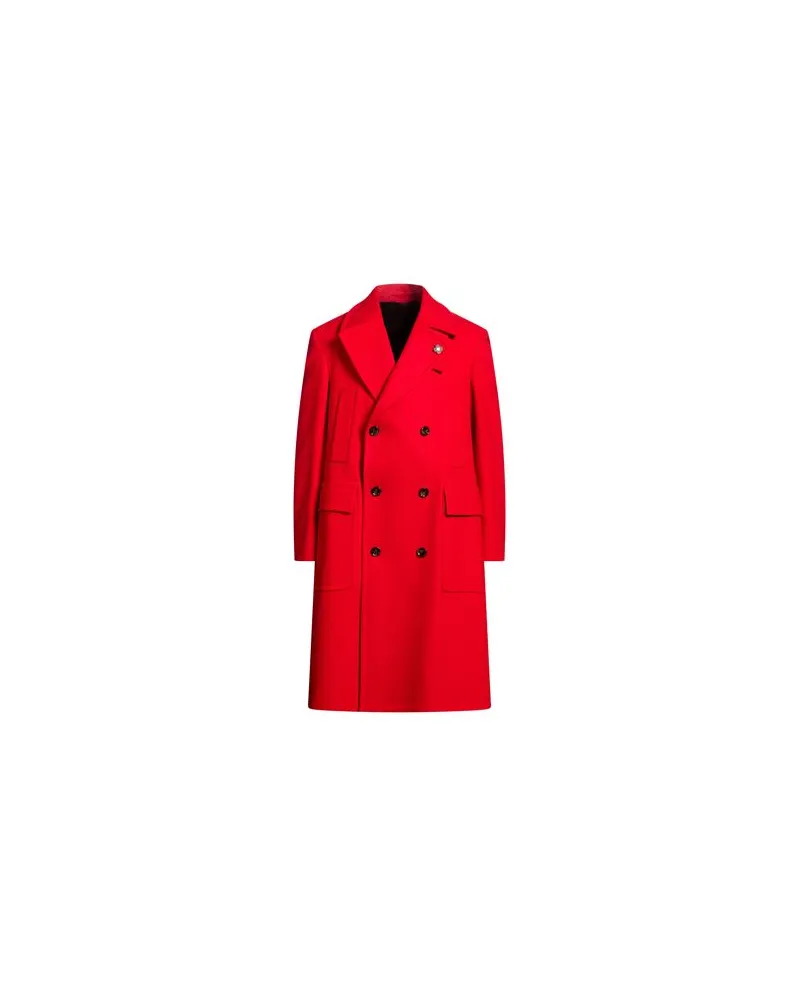 LARDINI JACKEN & MÄNTEL - Mäntelauf YOOX.COM Rot