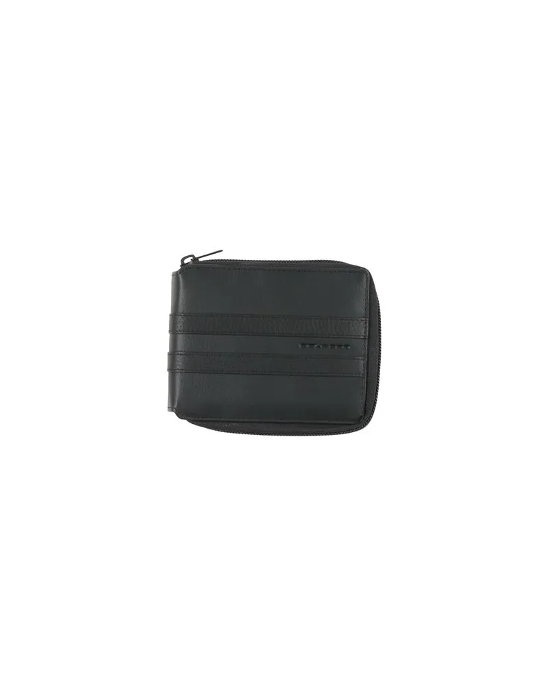 Piquadro Kleinlederwaren - Brieftaschenauf YOOX.COM Schwarz