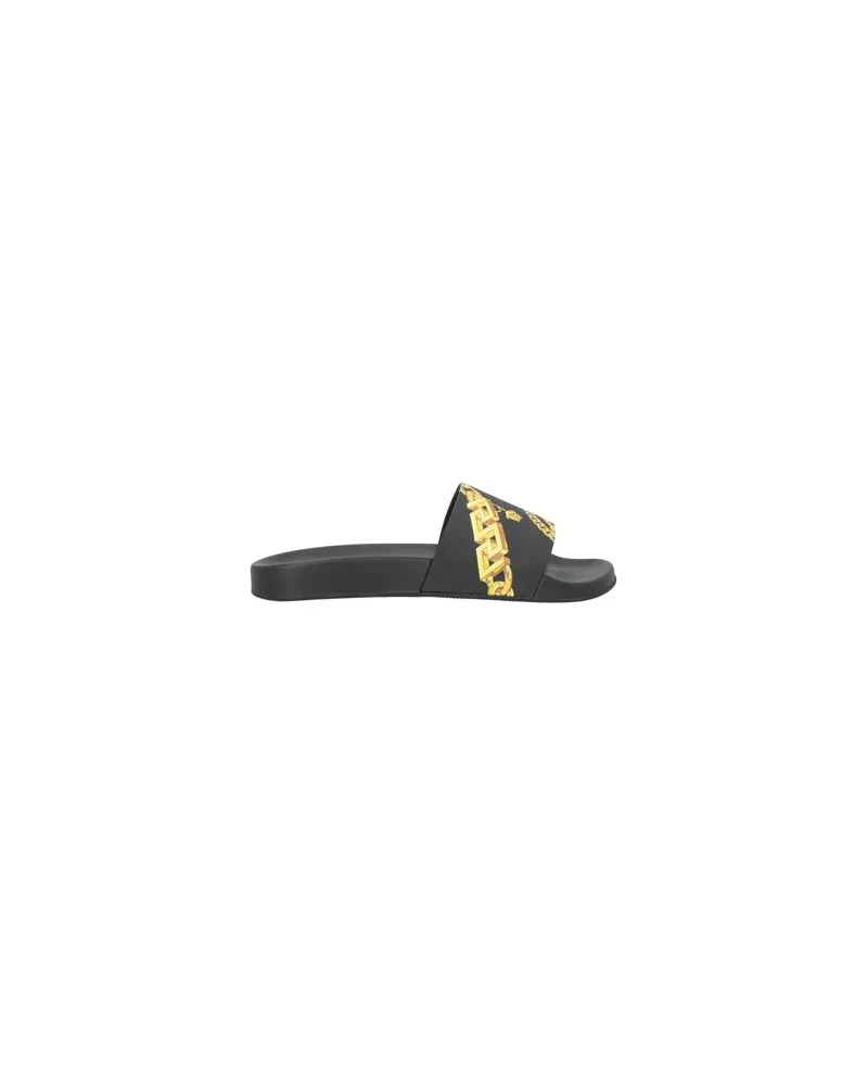 Versace SCHUHE - Sandalenauf YOOX.COM Schwarz