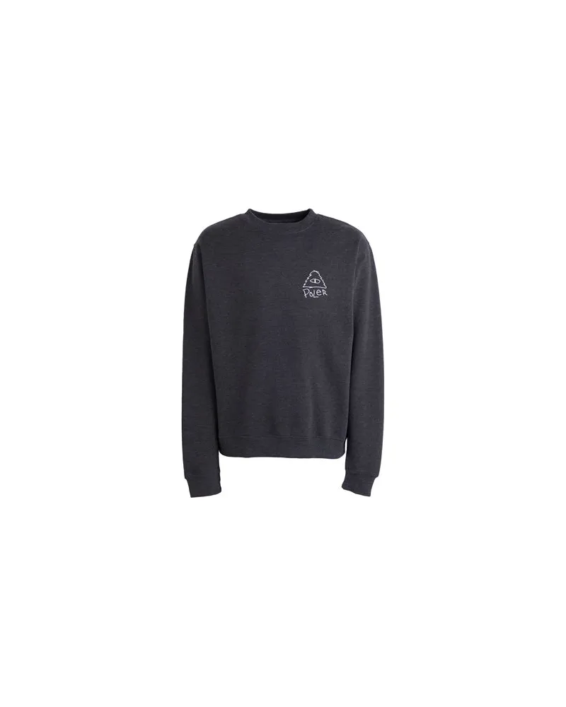 Poler Scribble Crew  - TOPS - Sweatshirtsauf YOOX.COM Blei