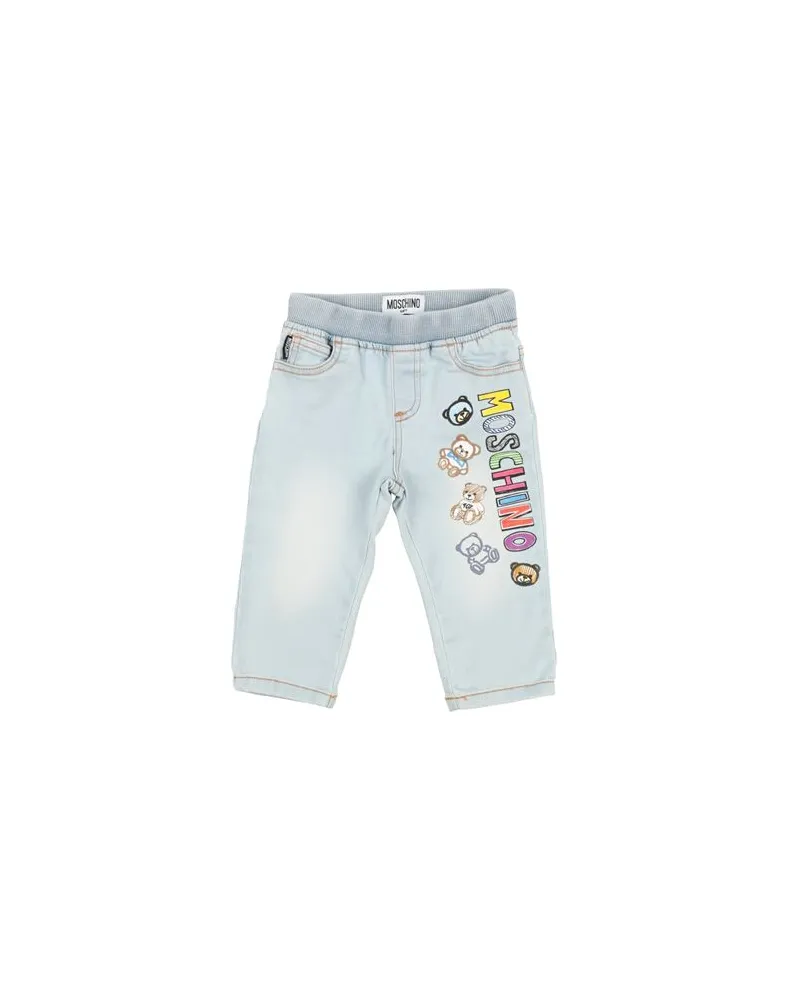 Moschino HOSEN & RÖCKE - Jeanshosenauf YOOX.COM Blau