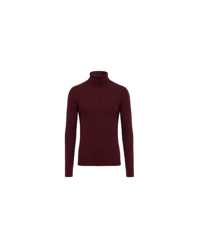 Zanone STRICKWAREN - Rollkragenpulloverauf YOOX.COM Bordeaux
