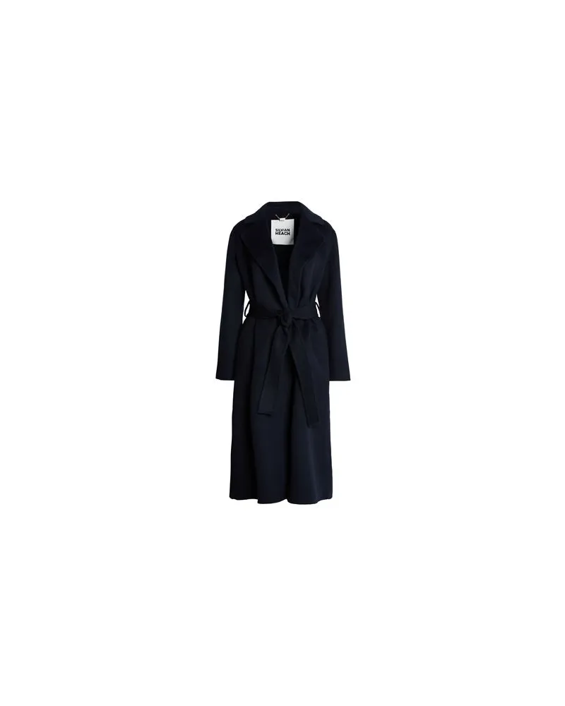 Silvian Heach JACKEN & MÄNTEL - Mäntelauf YOOX.COM Nachtblau