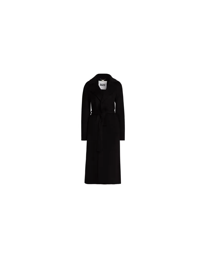 Silvian Heach JACKEN & MÄNTEL - Mäntelauf YOOX.COM Schwarz