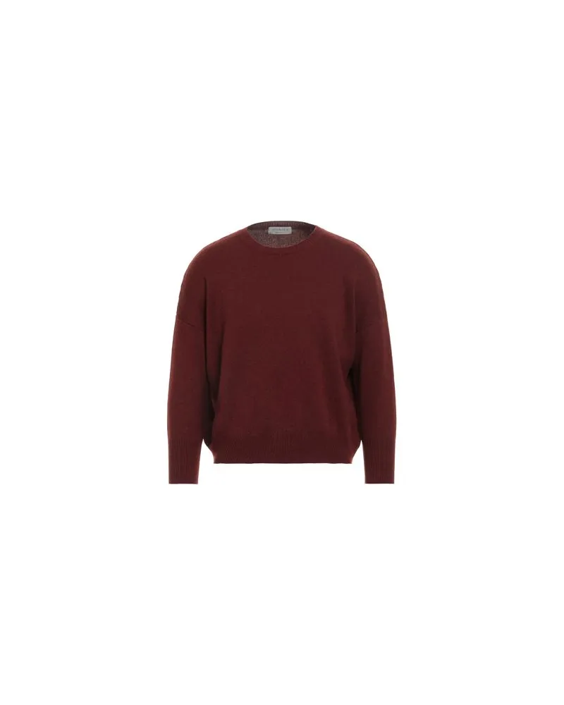 Jeordie's STRICKWAREN - Pulloverauf YOOX.COM Ziegelrot