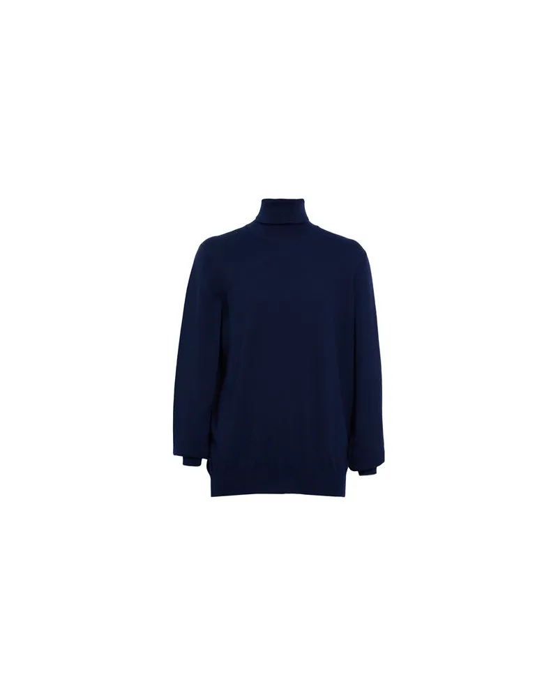 Brunello Cucinelli STRICKWAREN - Rollkragenpulloverauf YOOX.COM Marineblau