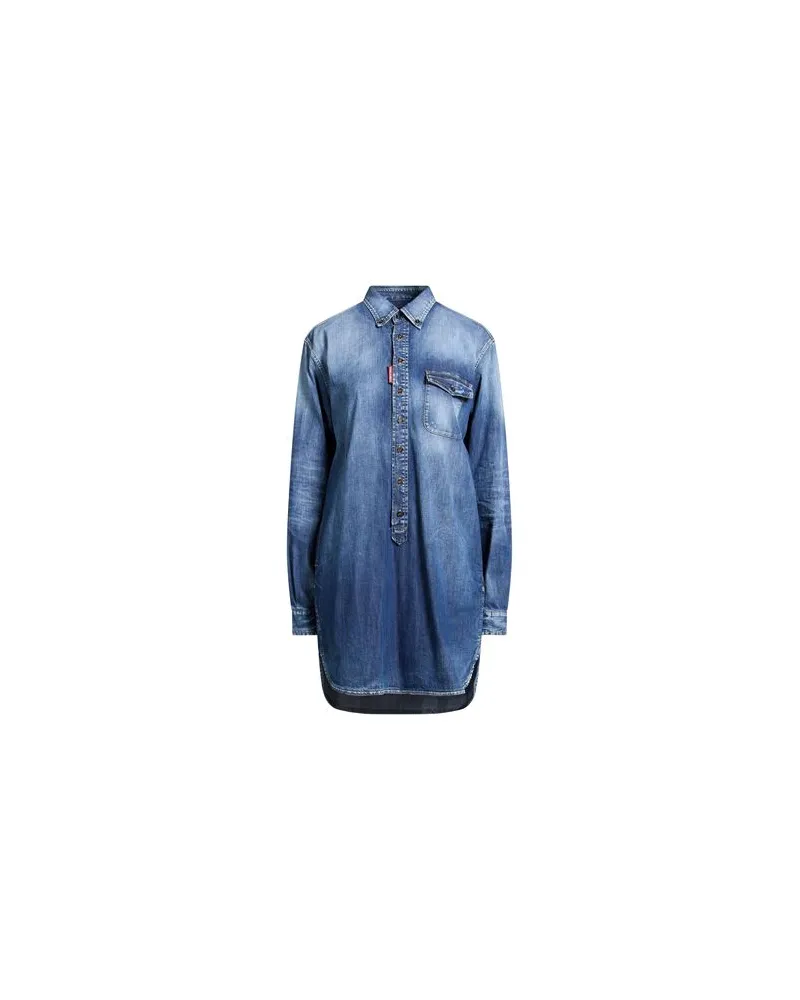 Dsquared2 KLEIDER - Mini-Kleiderauf YOOX.COM Blau