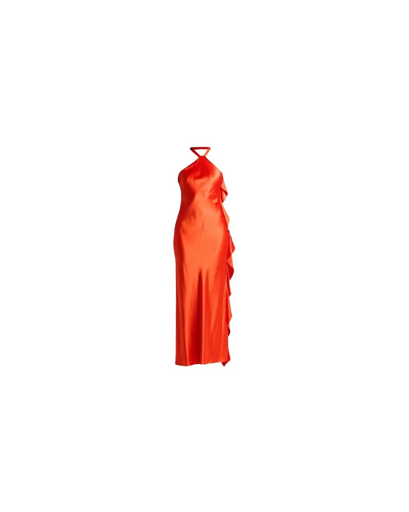 Max Mara KLEIDER - Maxi-Kleiderauf YOOX.COM Tomatenrot