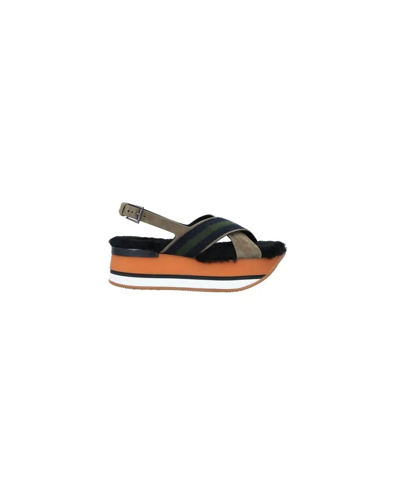 Hogan SCHUHE - Sandalenauf YOOX.COM Militärgrün