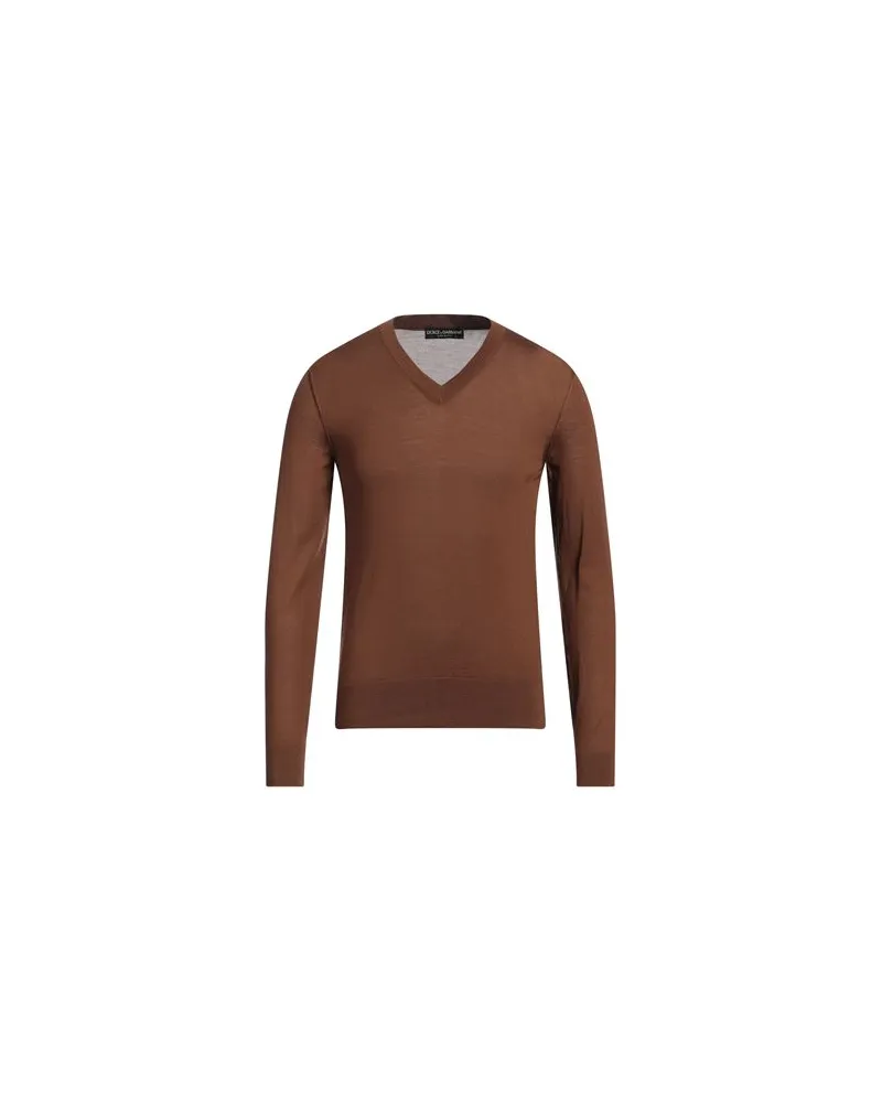 Dolce & Gabbana STRICKWAREN - Pulloverauf YOOX.COM Braun