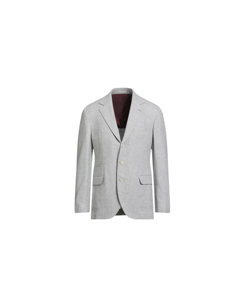Brunello Cucinelli ANZÜGE und CO-ORDS - Blazersauf YOOX.COM Hellgrau