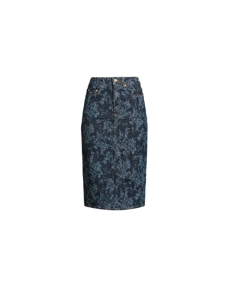 Ganni HOSEN & RÖCKE - Jeansröckeauf YOOX.COM Blau