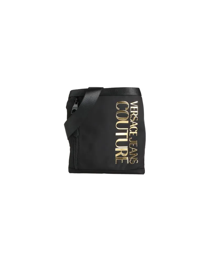 Versace Jeans TASCHEN - Umhängetascheauf YOOX.COM Schwarz