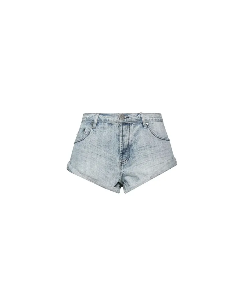 One Teaspoon HOSEN & RÖCKE - Jeansshortsauf YOOX.COM Blau