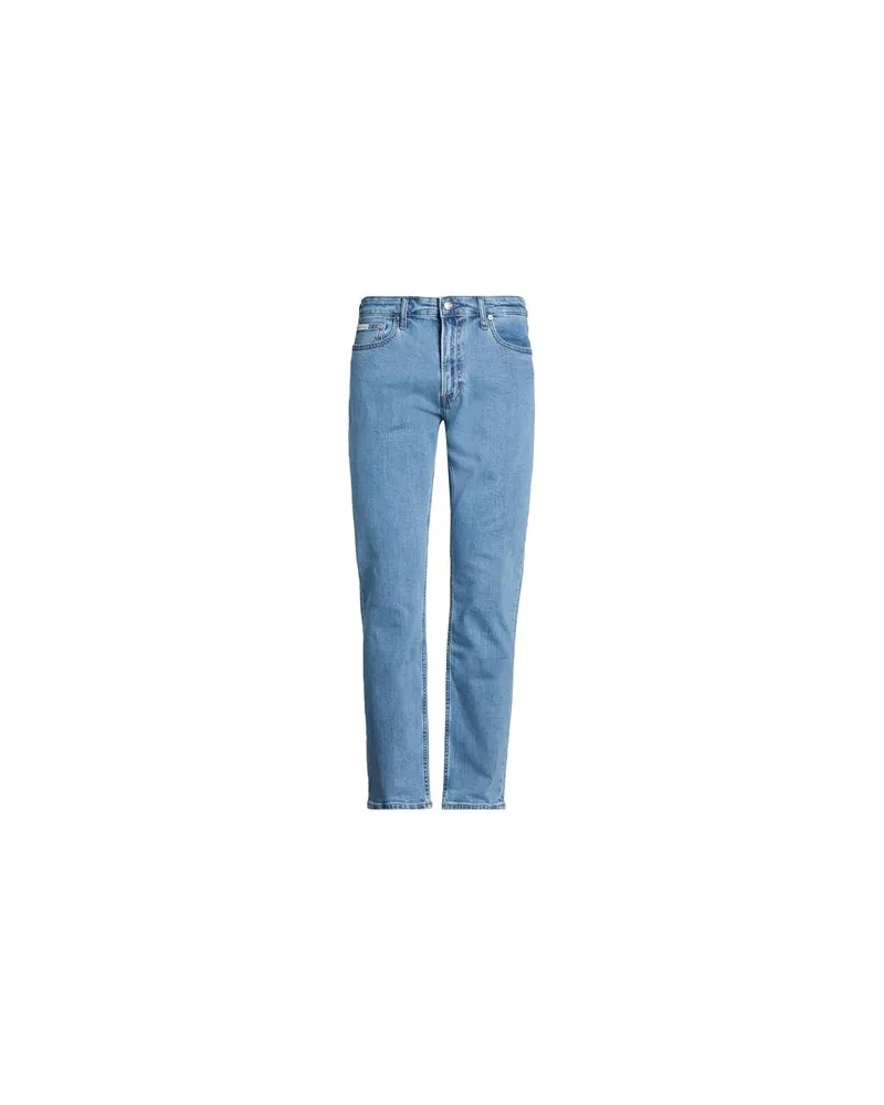 Calvin Klein HOSEN & RÖCKE - Jeanshosenauf YOOX.COM Blau