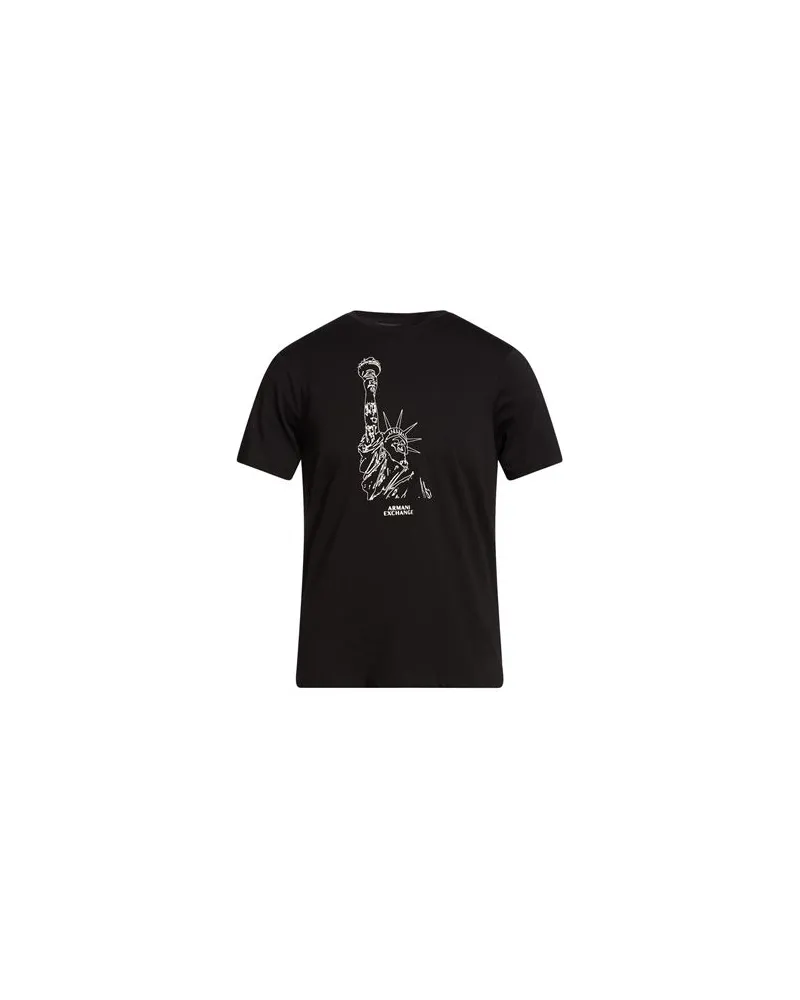 Armani Exchange TOPS - T-shirtsauf YOOX.COM Nachtblau