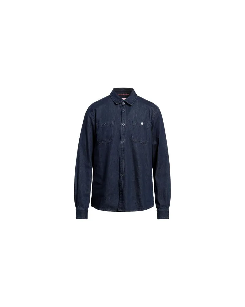 Sun68 TOPS - Jeanshemdenauf YOOX.COM Blau