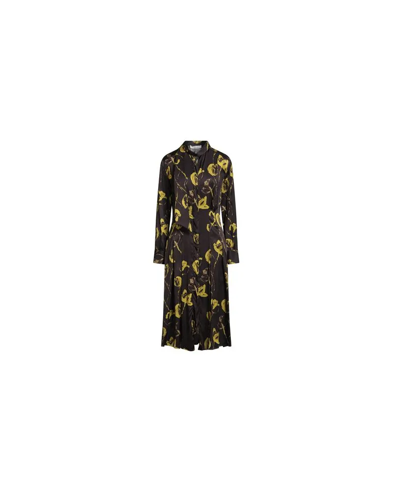 Liviana Conti KLEIDER - Midi-Kleiderauf YOOX.COM Senf