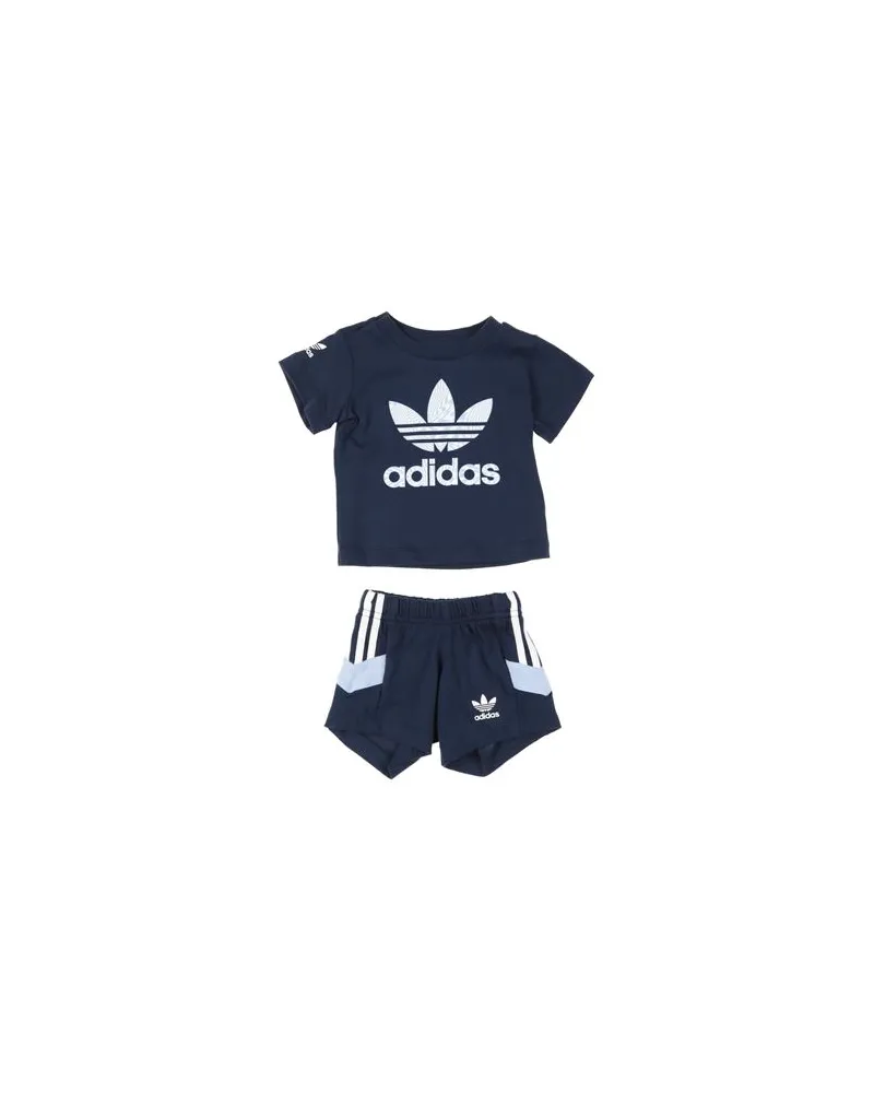 adidas adidas Rekive Shorts and Tee Set - NEUGEBORENE - Babykleidung-Setsauf YOOX.COM Nachtblau