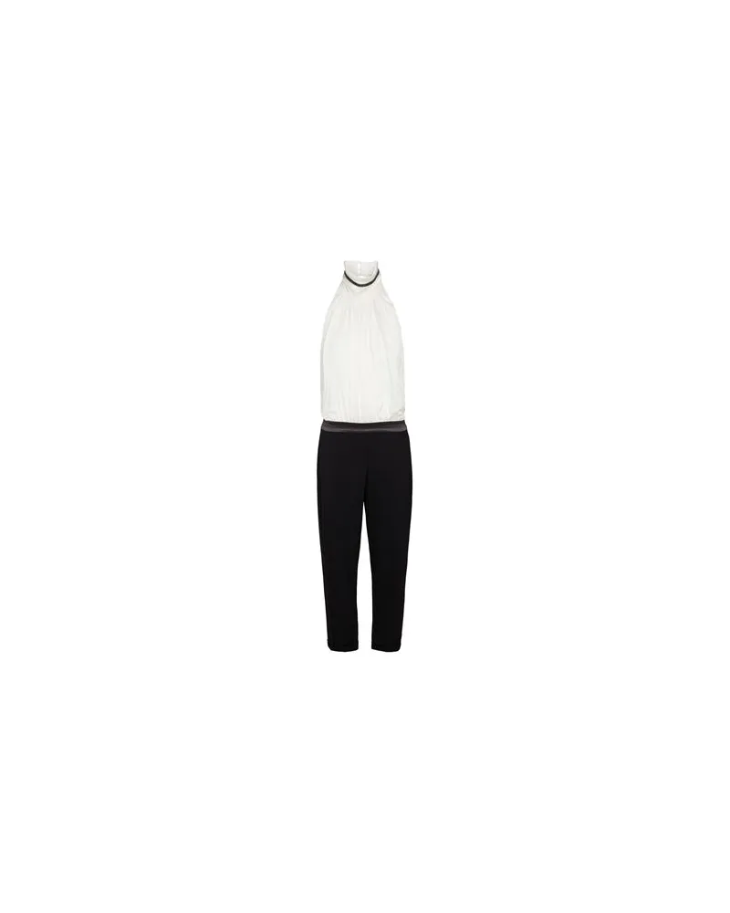 Brunello Cucinelli OVERALLS - Jumpsuitsauf YOOX.COM Elfenbein