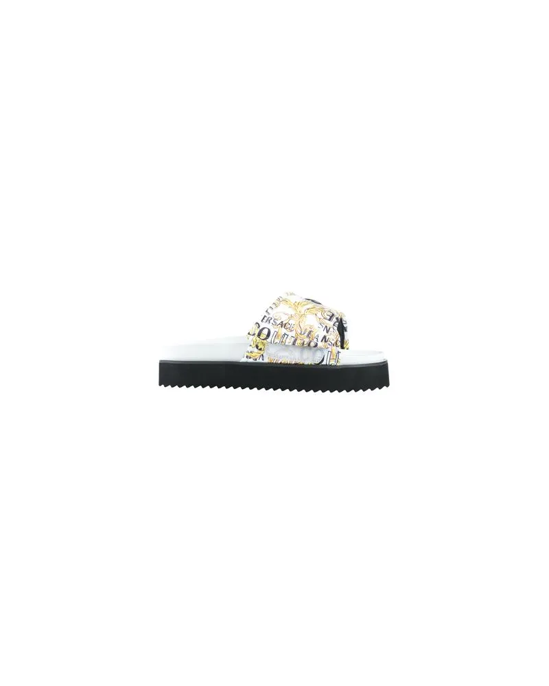 Versace Jeans SCHUHE - Sandalenauf YOOX.COM Weiß