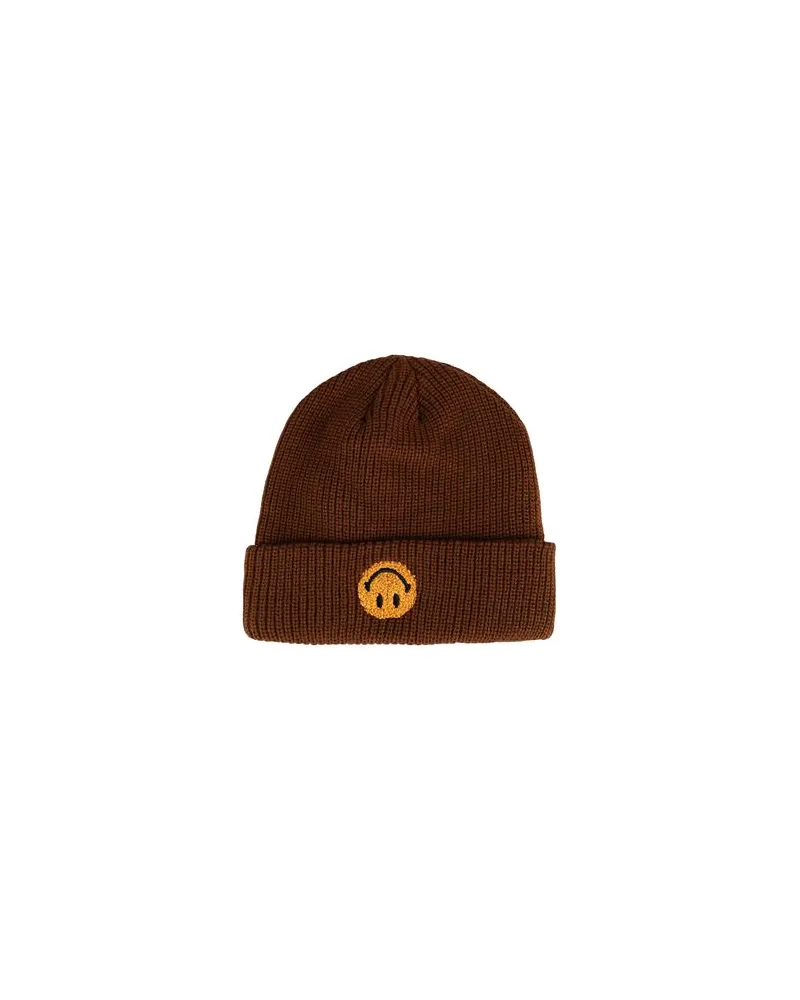 Market Smiley Upside Down Beanie  - ACCESSOIRES - Mützen & Hüteauf YOOX.COM Braun