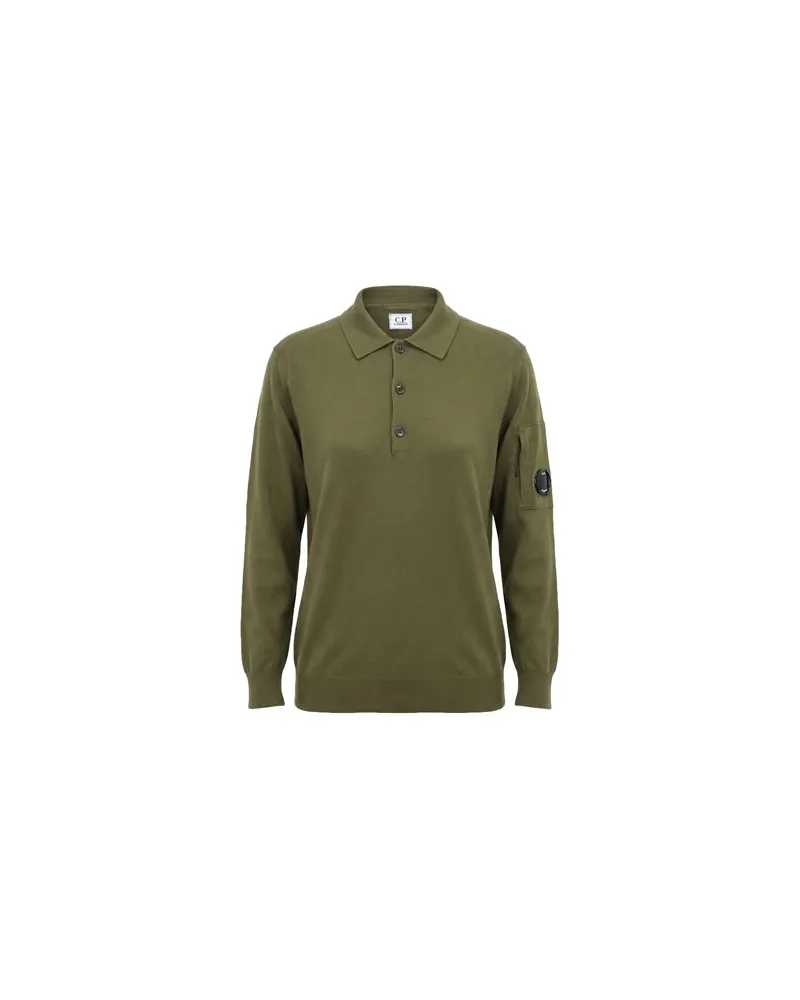 C.P. Company STRICKWAREN - Pulloverauf YOOX.COM Militärgrün