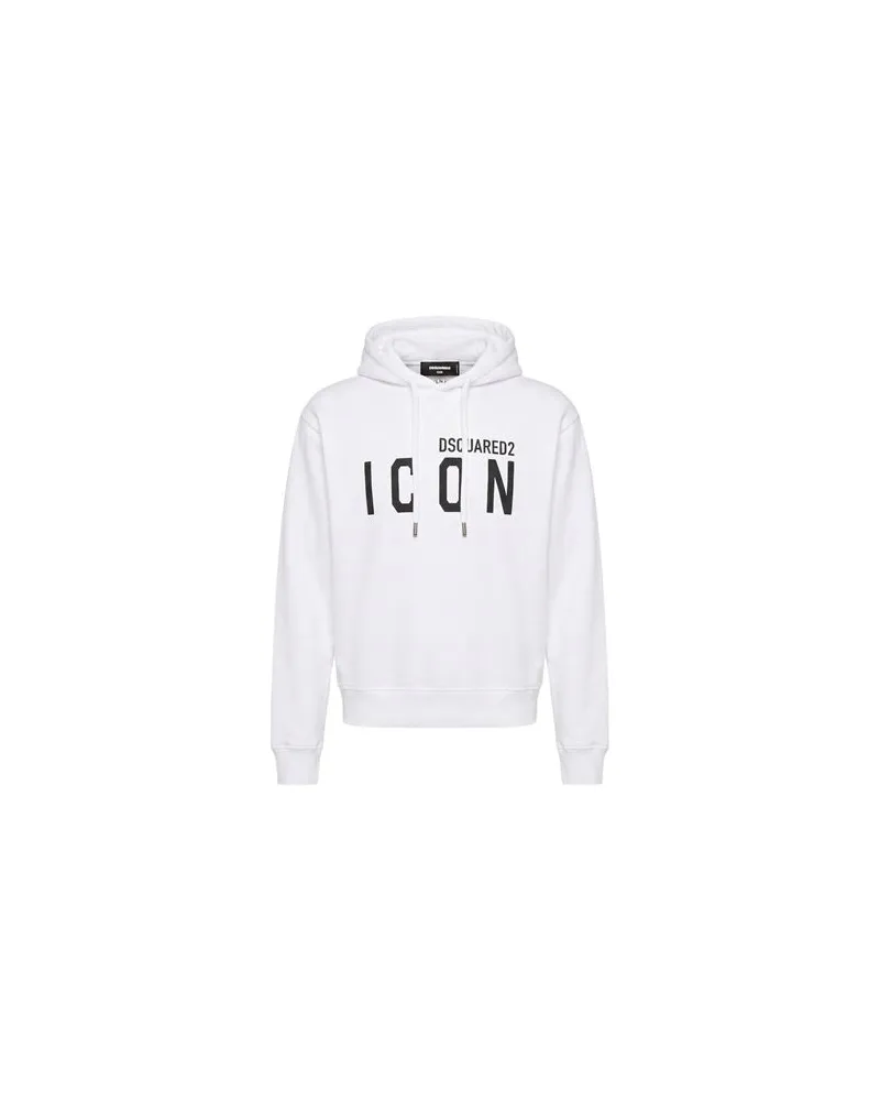 Dsquared2 ICON - TOPS - Sweatshirtsauf YOOX.COM Weiß