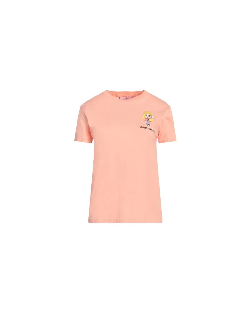 Chiara Ferragni TOPS - T-shirtsauf YOOX.COM Lachs