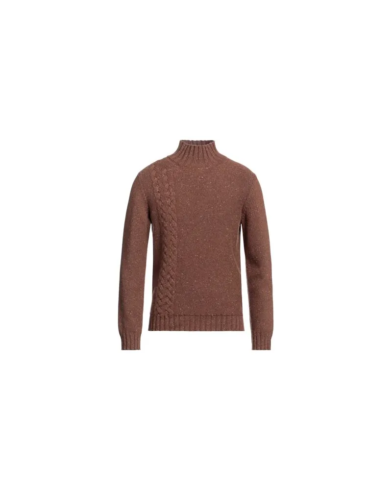 Malo STRICKWAREN - Rollkragenpulloverauf YOOX.COM Braun