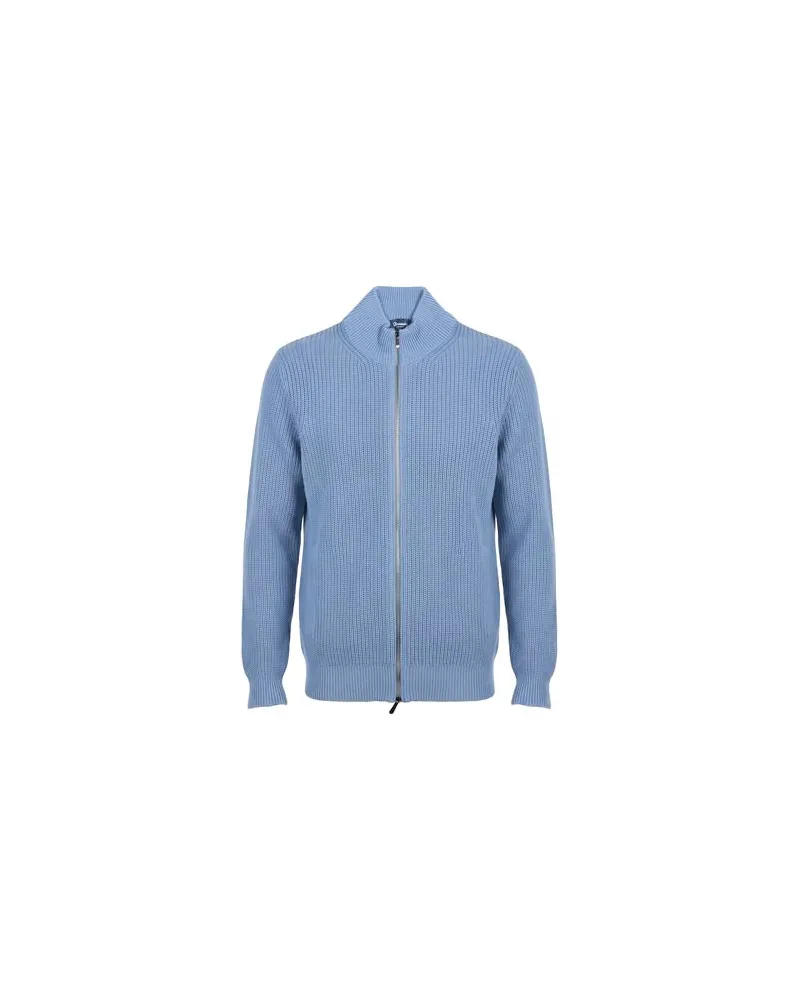 Drumohr  STRICKWAREN - Strickjackenauf YOOX.COM Himmelblau