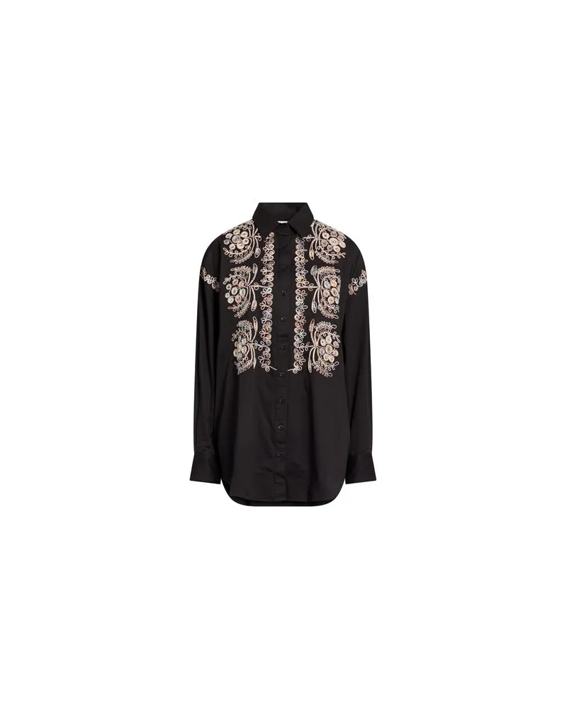 Antik Batik TOPS - Hemdenauf YOOX.COM Schwarz
