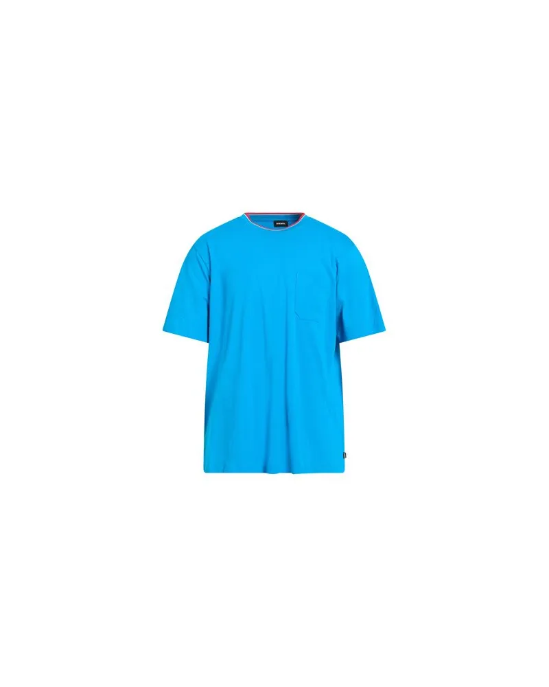 Diesel TOPS - T-shirtsauf YOOX.COM Azurblau