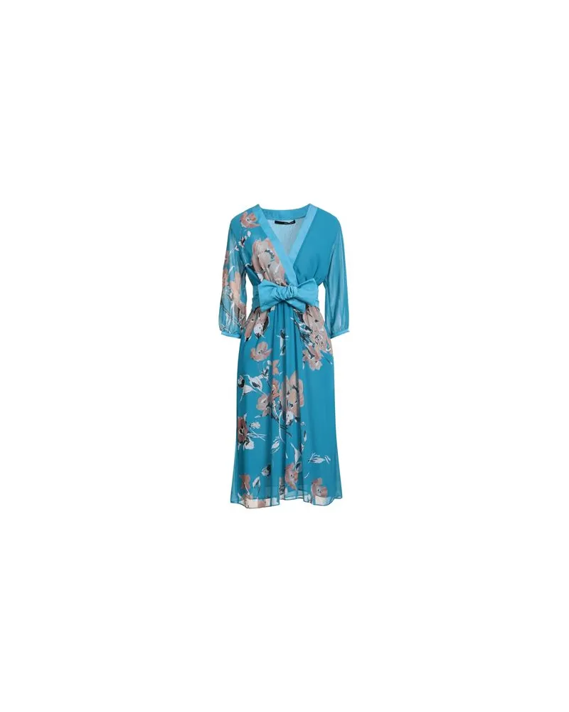 AnnaRita N KLEIDER - Midi-Kleiderauf YOOX.COM Tūrkis