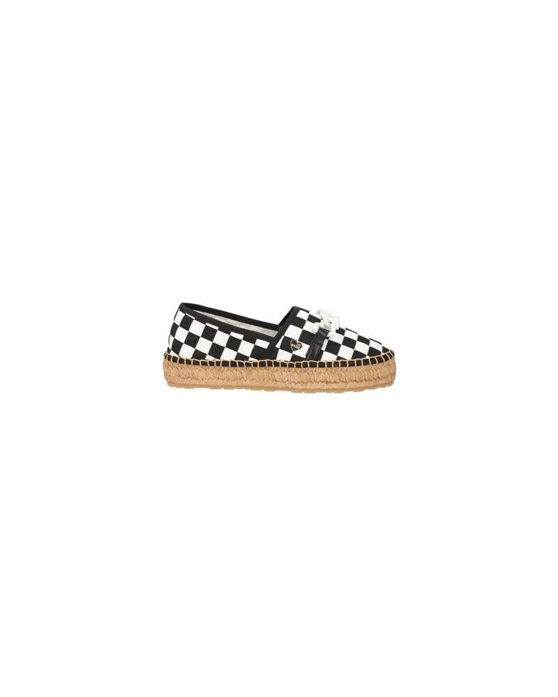 Moschino SCHUHE - Espadrillesauf YOOX.COM Schwarz