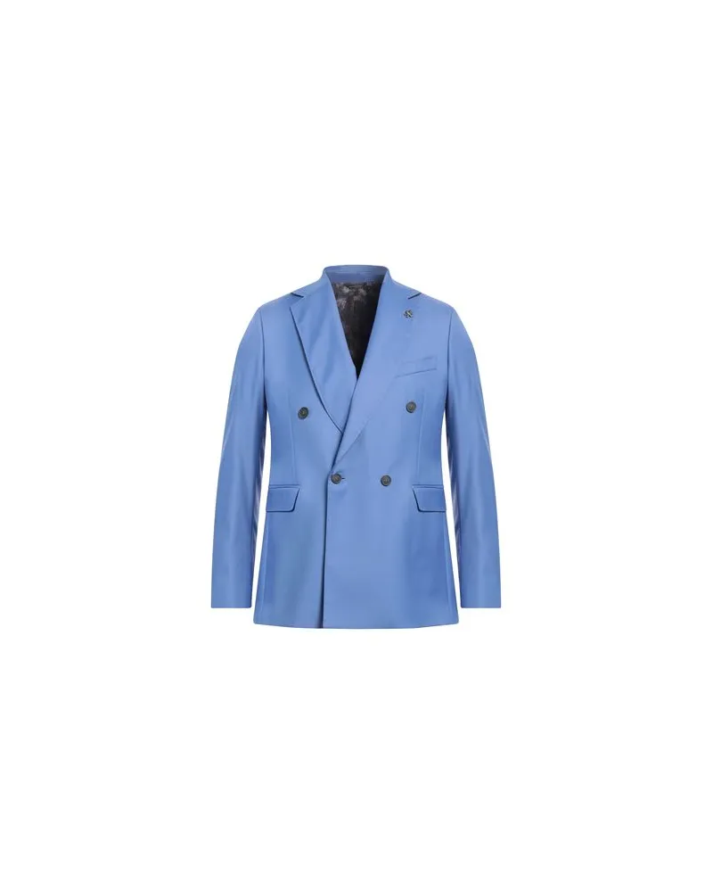 Emanuel Ungaro ANZÜGE und CO-ORDS - Blazersauf YOOX.COM Azurblau