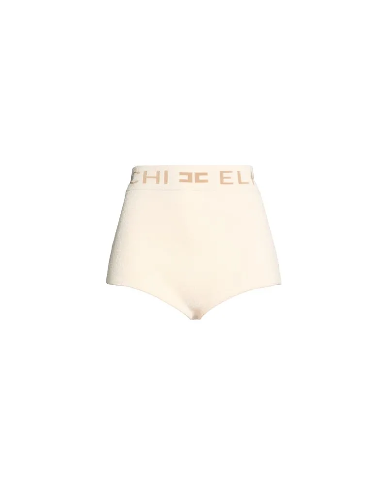 Elisabetta Franchi HOSEN & RÖCKE - Shorts & Bermudashortsauf YOOX.COM Cremeweiß