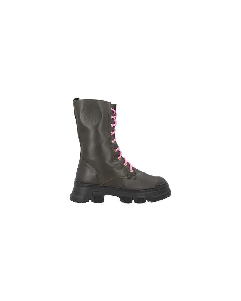 Pollini SCHUHE - Stiefelettenauf YOOX.COM Dunkelbraun