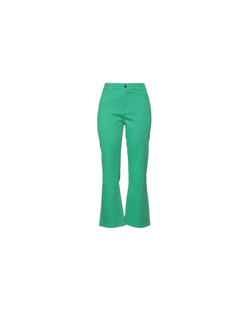 Jijil HOSEN & RÖCKE - Jeanshosenauf YOOX.COM Grün