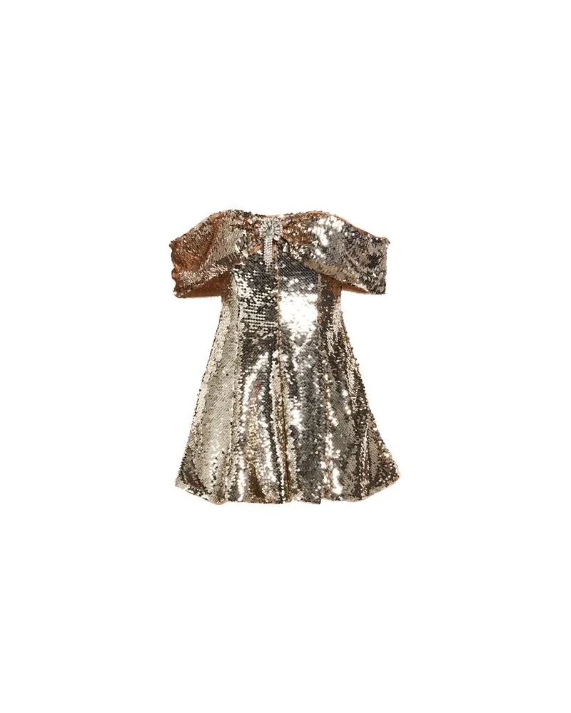 Self-Portrait KLEIDER - Mini-Kleiderauf YOOX.COM Platin